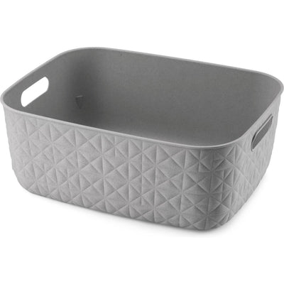 Panier de rangement Curver Softex M 12.5L Taupe