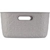 Panier de rangement Curver Softex M 12.5L Taupe