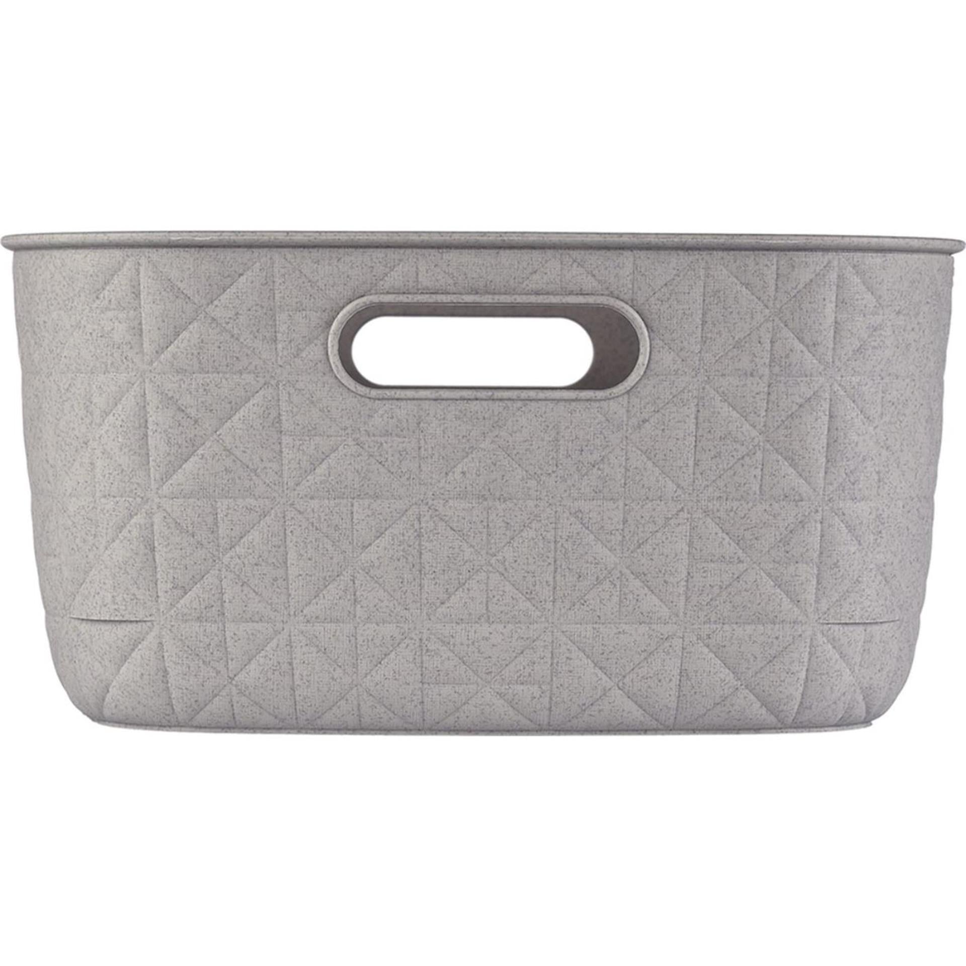 Panier de rangement Curver Softex M 12.5L Taupe