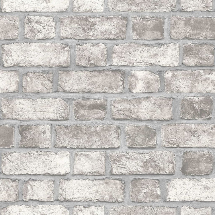 NOORDWAND NOORDWAND PAPE WALLATYLE MUR MUR GRENE DE BRIQUE ET BLANC BROCK