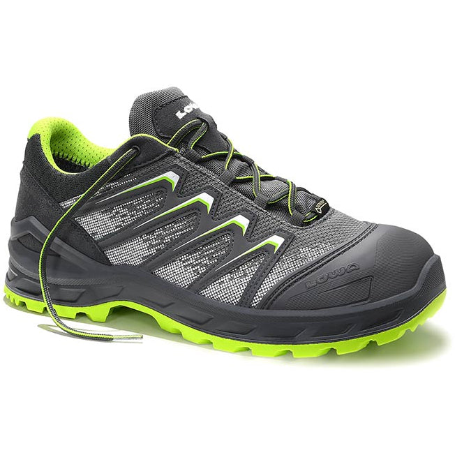 Lowa chaussure de travail larrox work gtx low 5424 s3 | gris | taille 44 - 00.159.005.44