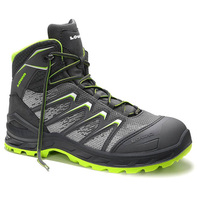 Lowa chaussure de travail larrox work gtx mid 5464 s3 | gris | taille 40 - 00.159.006.40