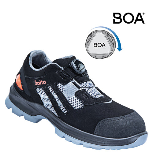 Chaussure de travail Atlas Flash 3200 Low Boa S1 | gris noir | taille 36 - 00.012.166.36