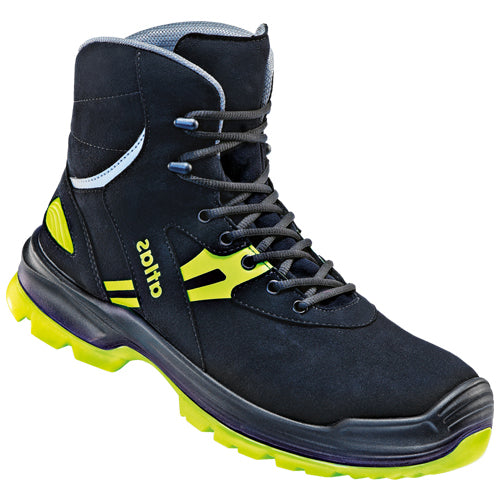 Chaussure de travail Atlas Flash 8265 High XP S3 | noir jaune | taille 43 - 00.012.195.43