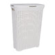 Panier à linge de style Curver Curver avec couvercle 40L blanc