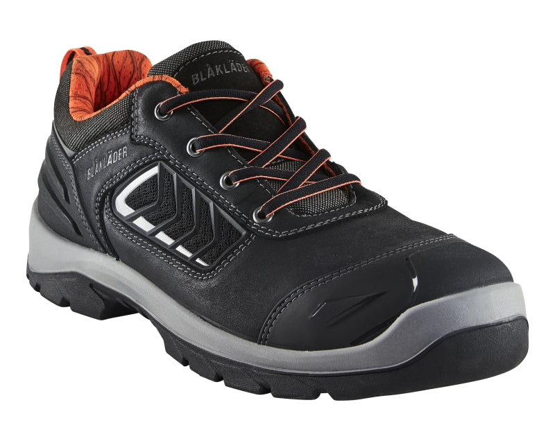 Chaussure de sécurité Blåkläder 2450 s3 basse | orange noir | taille 46 - 00.183.004.46