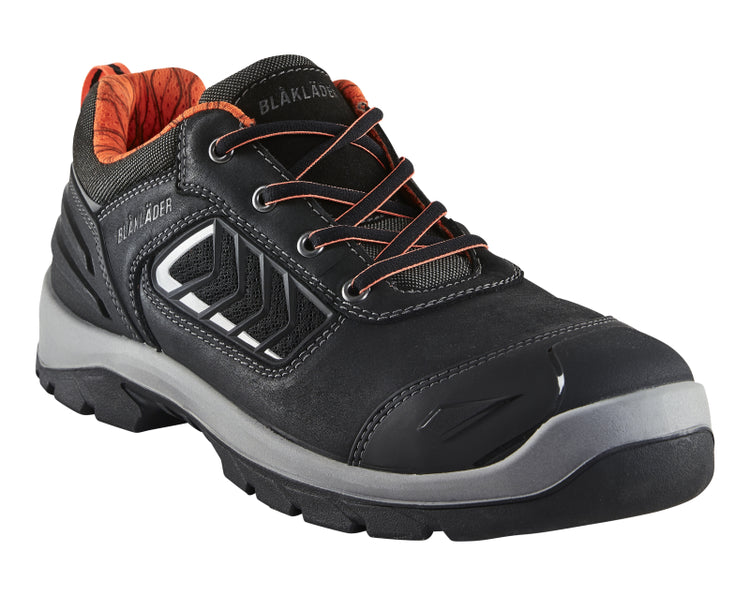 Chaussure de sécurité Blåkläder 2450 s3 basse | orange noir | taille 46 - 00.183.004.46