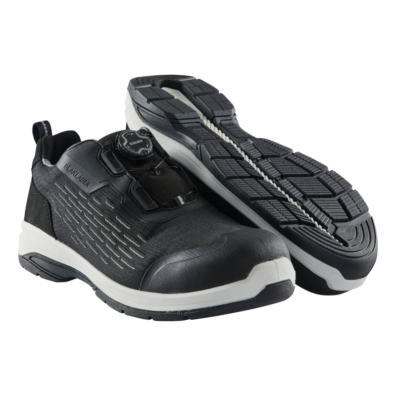 Chaussure de sécurité pour berceau Blåkläder 2442 | noir gris moyen | taille 38 - 7330509826157