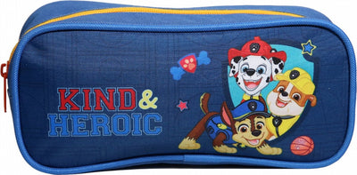 Trousse Jim Jam Paw Patrol 23x5x10 cm, 1 compartiment avec fermeture éclair