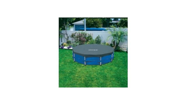 Couverture Intex 28032 pour la piscine à cadre 457 cm bleu