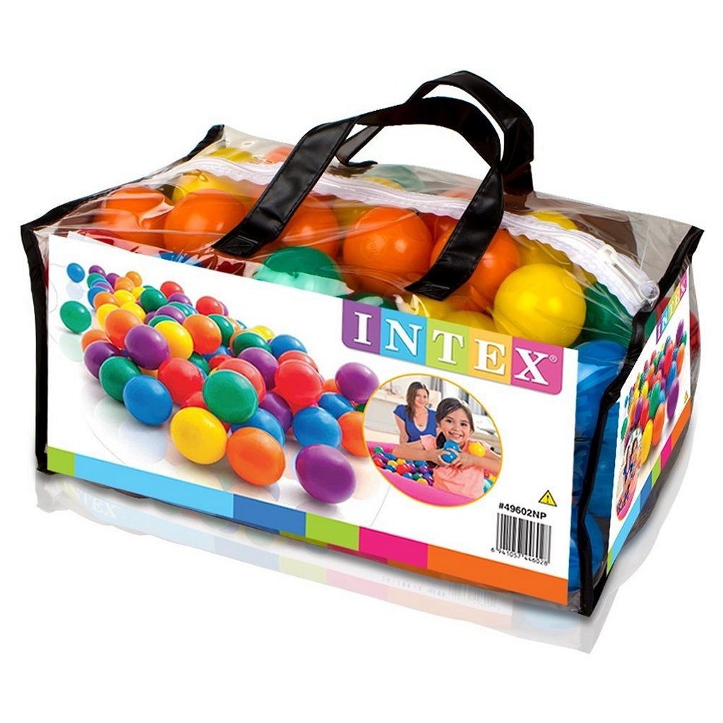 Balls Intex 100 pour la boîte à billes 6,5 cm