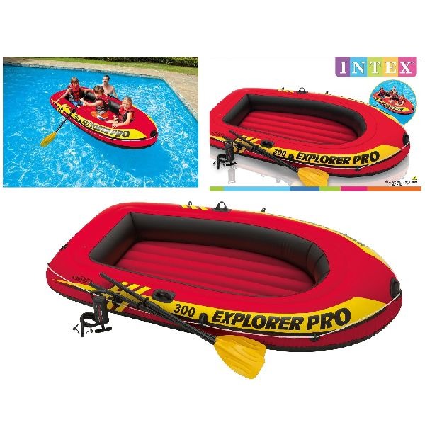 Intex - Explorer Pro 300 Set - avec pagaies et pompe