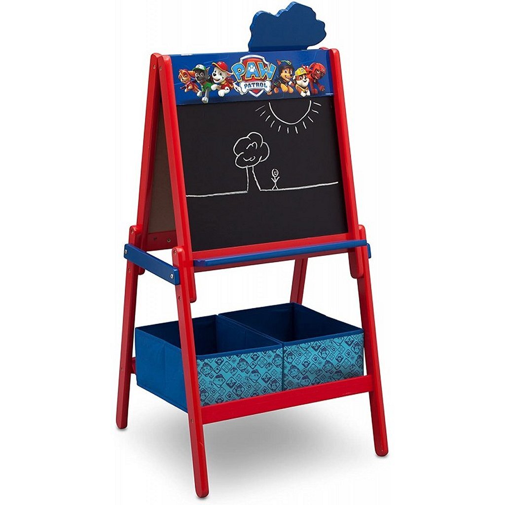 PAW PATROL TE87578PW Tableau blanc en bois à double faces