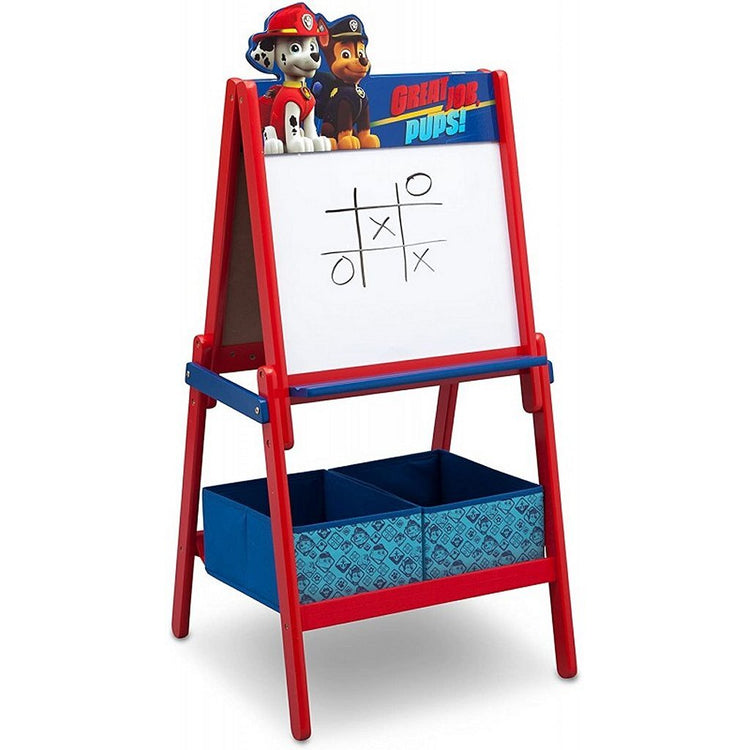 PAW PATROL TE87578PW Tableau blanc en bois à double faces
