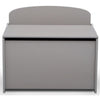 Delta Children Children TB83460GN-026 Boîte de rangement en bois avec gris de dossier
