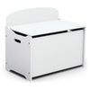 Delta Children Children TB83460GN-130GN-130 Boîte de rangement en bois avec dossier blanc