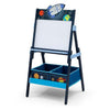Delta Children Space Adventures TE87544SA Blanc magnétique en bois + espace de rangement