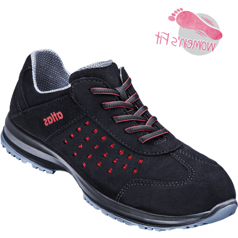 Chaussure de travail Atlas gx 133 s1 | noir rouge | taille 43 - 4043692317014