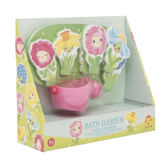 Dam Tiger Tribe Bad Flowers avec l'arrosage peut colle au bain