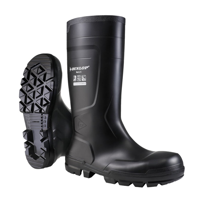 Dunlop nb2hd01 work it botte pvc s5 | noir | taille 39 - 8713197371847