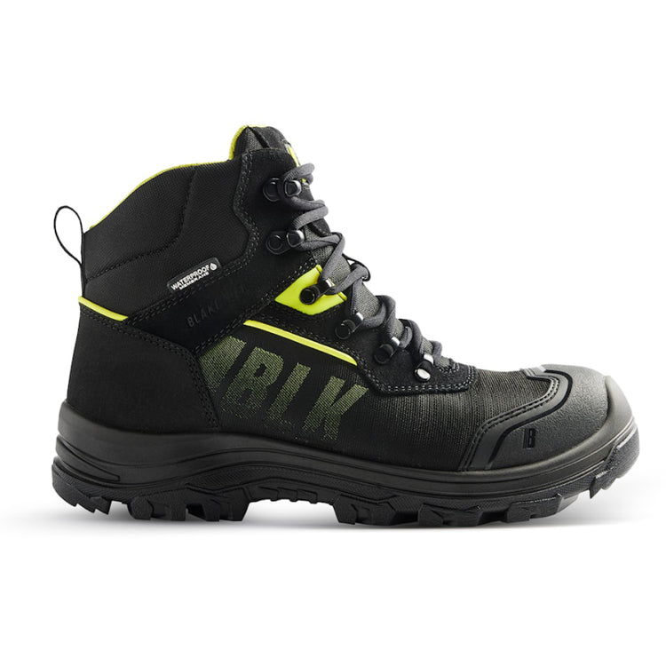 Blåkläder storm chaussure de sécurité haute s3 2479 | noir jaune haute visibilité | taille 39 - 7330509931943