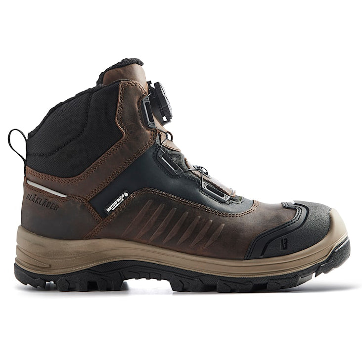 Chaussure de sécurité haute Blåkläder storm fl 2492 s3 | noir noir | taille 41 - 7330509918395