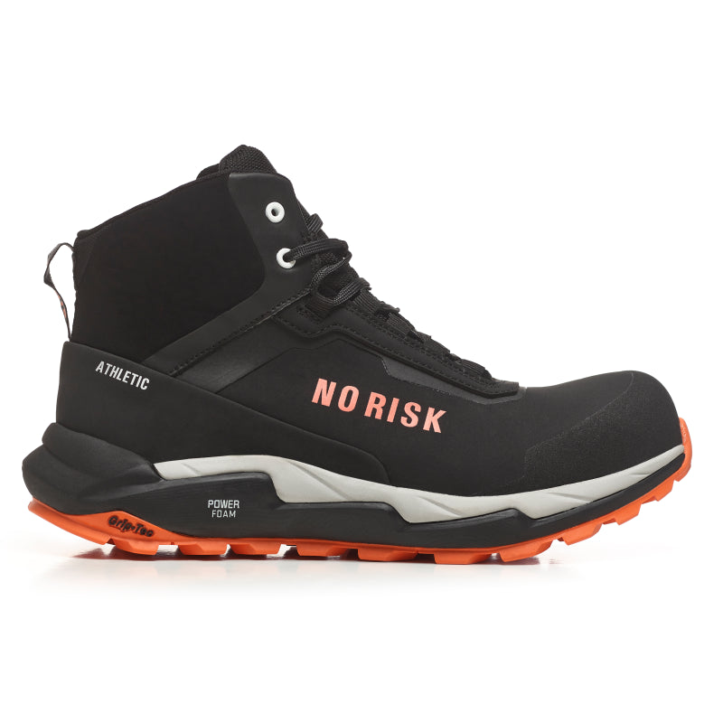No Risk Athletic Mid Stx Orange 1019.15 S7L | orange noir | taille 41 - 00.071.066.41