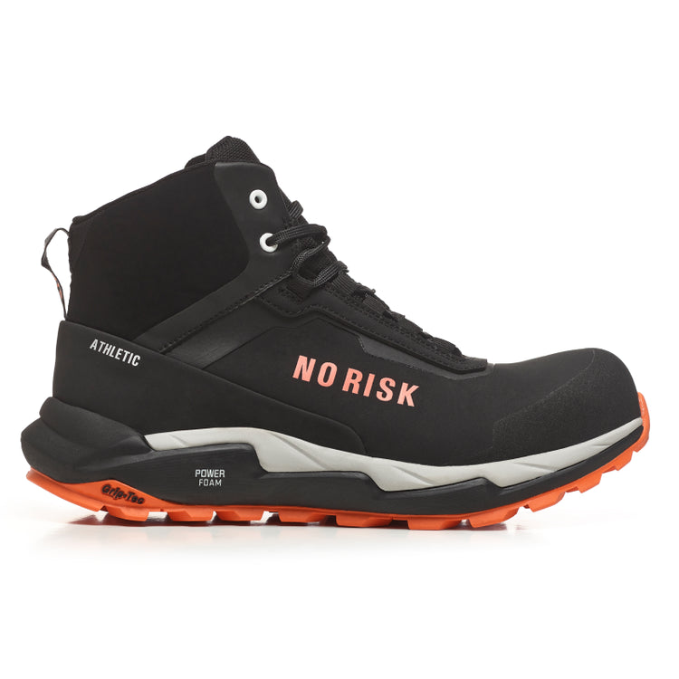 No Risk Athletic Mid Stx Orange 1019.15 S7L | orange noir | taille 41 - 00.071.066.41