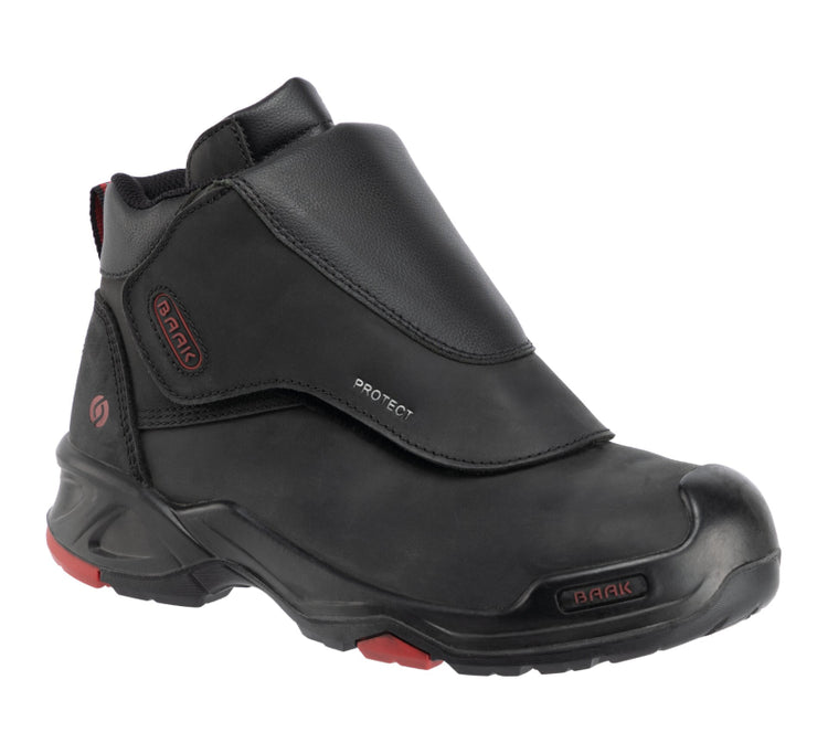 Chaussure de soudage Baak Björn 6647 s3 | noir rouge | taille 45 - 4031783007074