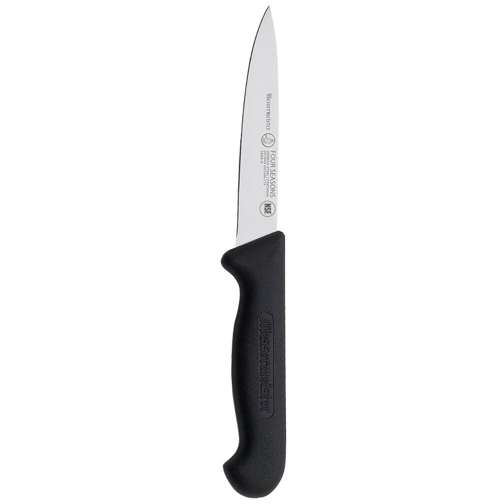 Mestermeister Messenmeister Four Seasons Végétal Mes 10 cm en acier inoxydable noir