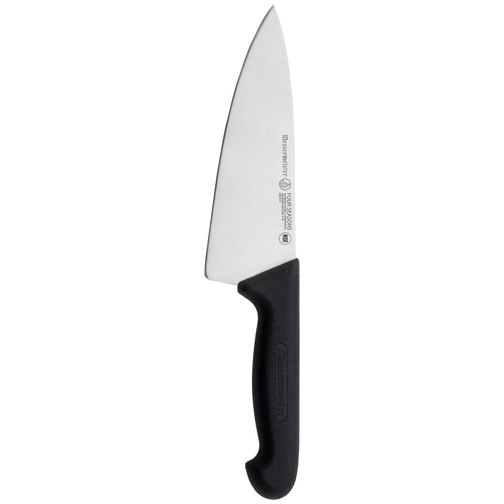 Mestermeister Mestermeister Four Seasons Koksmes Wide 15 cm en acier inoxydable noir