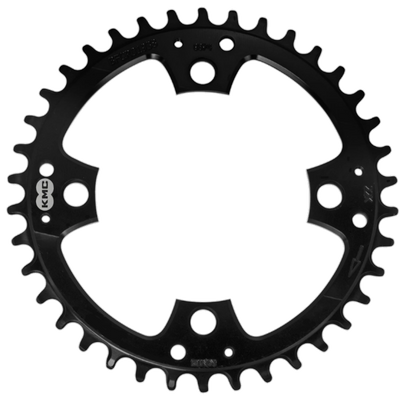 KMC Gear BCD104 Black 38T à l'échelle étroite