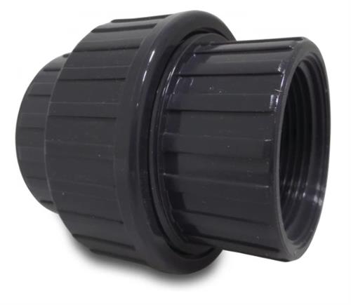 Raccord PVC 3 pièces 1.1 2 bi bi 10 bar