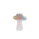 Cozydecor image vase champignon arc-en-ciel s verre