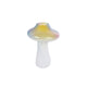 Cozydecor sculpture champignon arc-en-ciel l verre