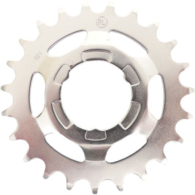 Pignon Shimano 23T moyeu interne argenté