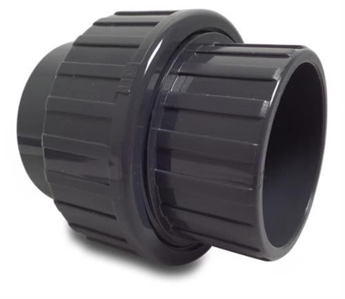 Raccord PVC 3 pièces 25mm 2xcolle 16 bar
