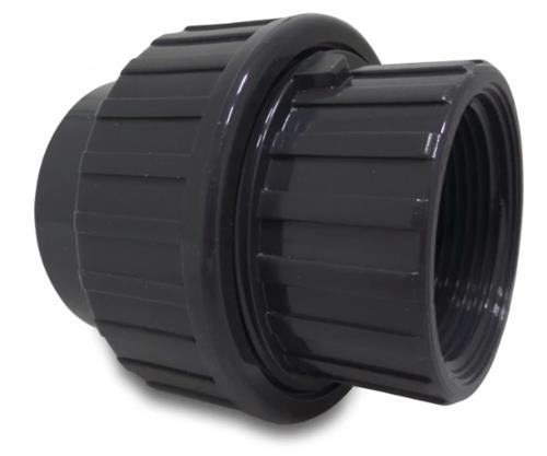 Raccord PVC 3 pièces 40mm x 1,1 4 10 bar