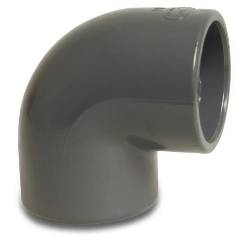 Genou PVC 63mm 90° 16 bars kiwa