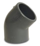 Genou PVC 40mm 45° 16 bars kiwa