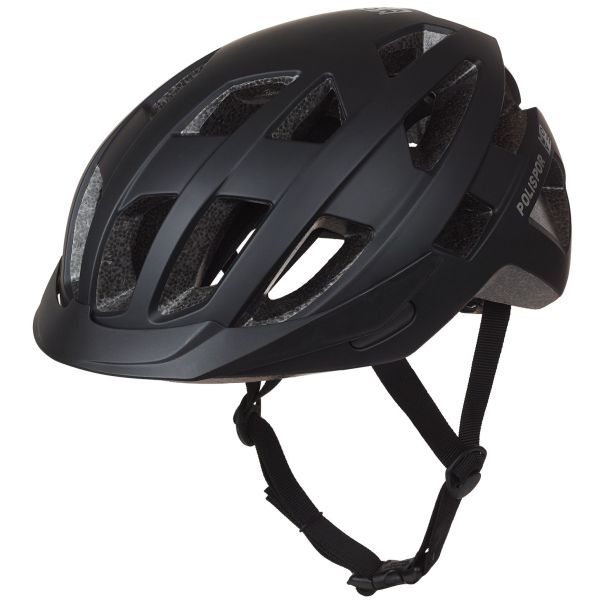 Polisport City Move Bicycle Casque L 58-61 cm noir