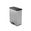 Curver Pedal Bin Decobin Duo 26L 26L Silver Metallic