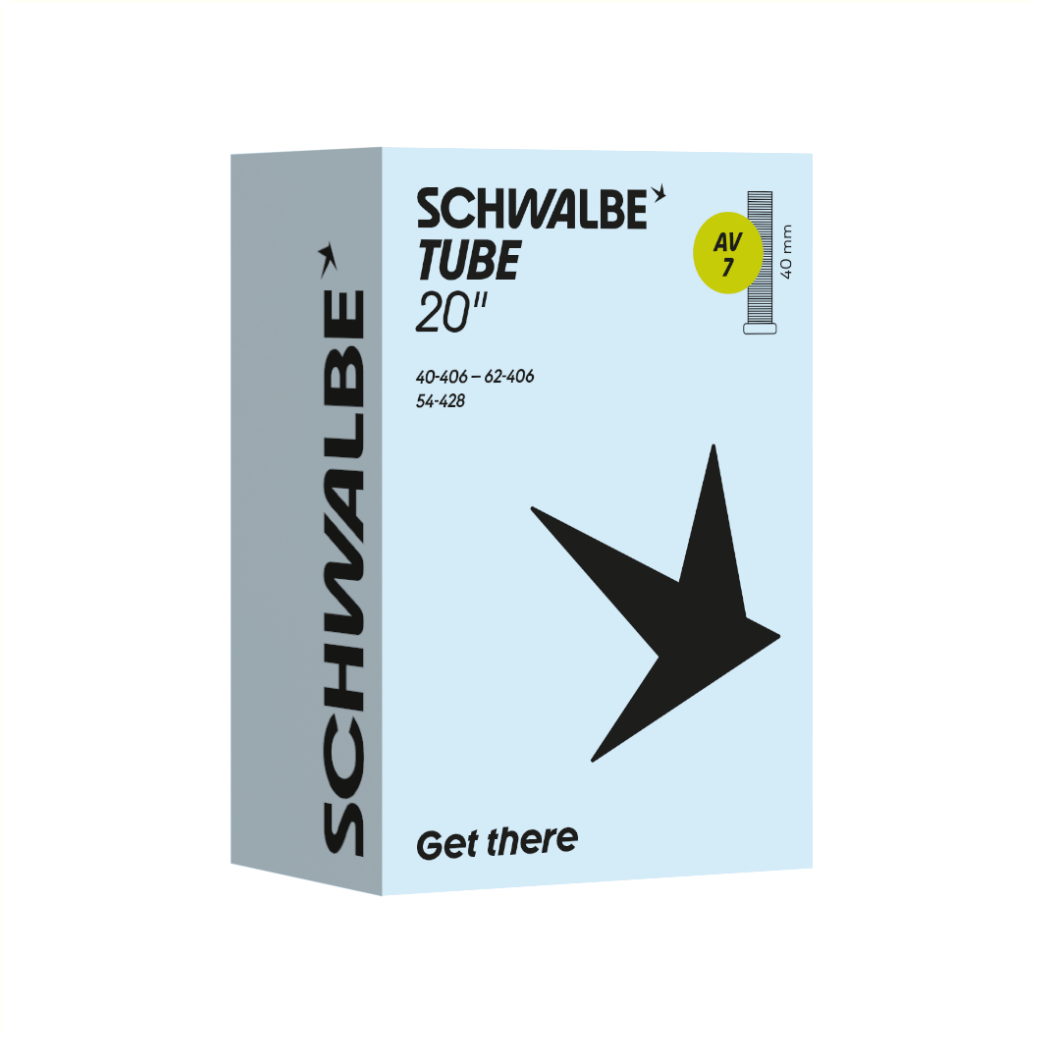 Chambre à air Schwalbe av7 20 pouces 40 62-406 av 40mm