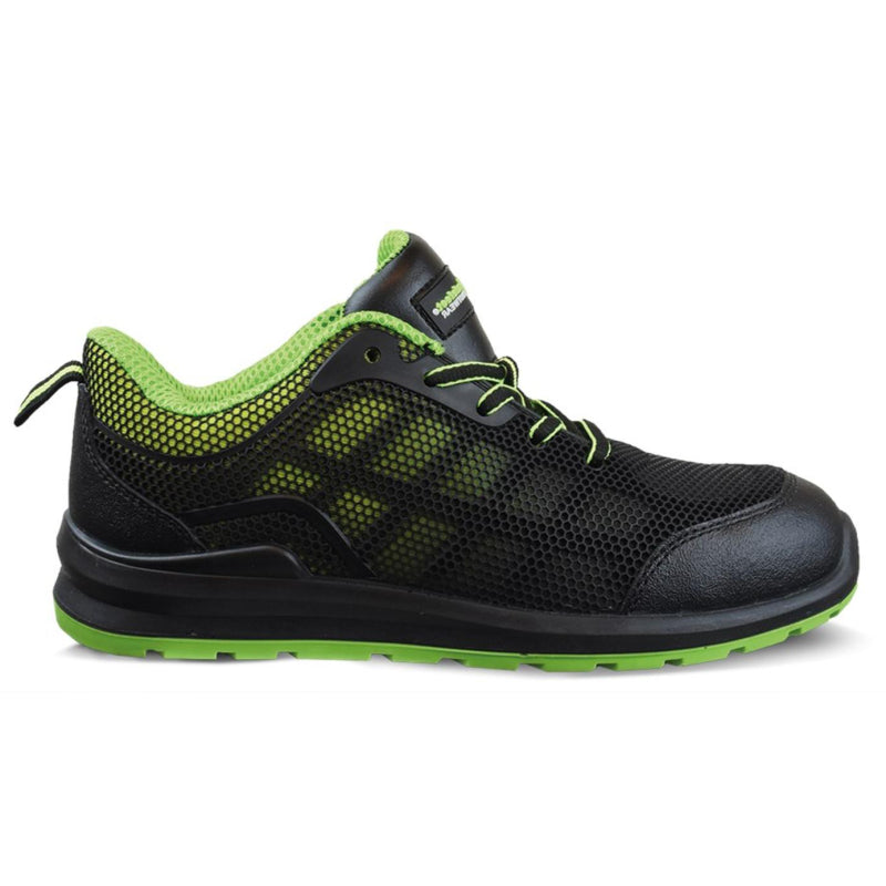 Ty safeet chaussure de travail sneaker sécuritaire Askim bas s1p | chaux noire | taille 41 - 8719388017341