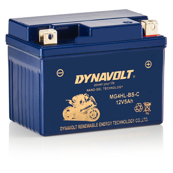 Dynavolt - Dynavolt Accu MG4HL-BS-C (YTX4L-BS)