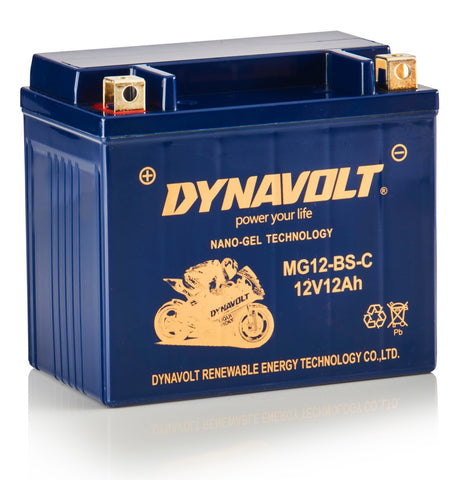 Dynavolt - Dynavolt Accu MG12-BS-C (YTX12-BS)