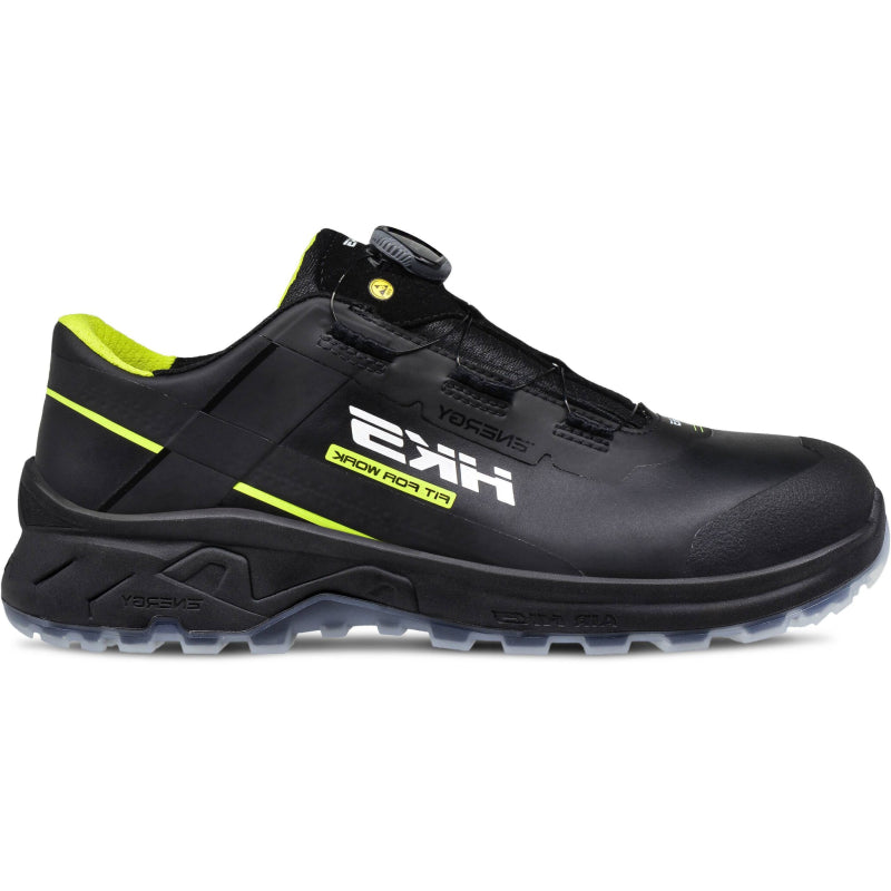 Hks chaussure de travail airguard néon noir boa s3l basse | noir | taille 47 - 4040005668474
