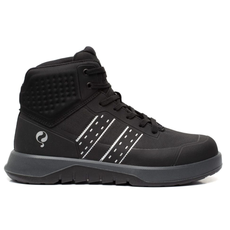 Chaussure de travail rapide urban high qs0201 s3s | noir | taille 37 - 8718591554612