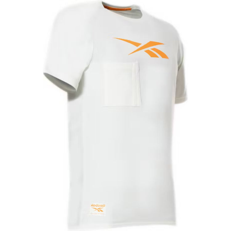Reebok tricot t-shirt 003 lockup blanc | blanc | taille 2xl - 690774744851