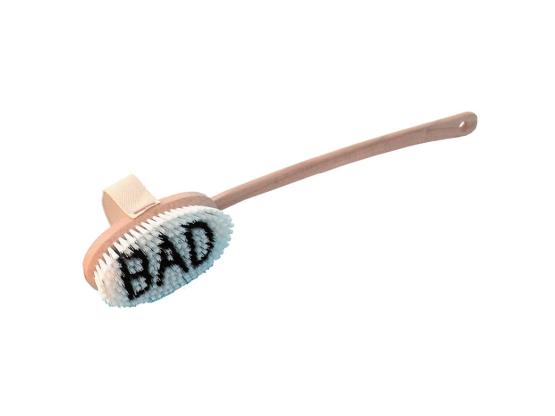 Brosse de bain bois clair